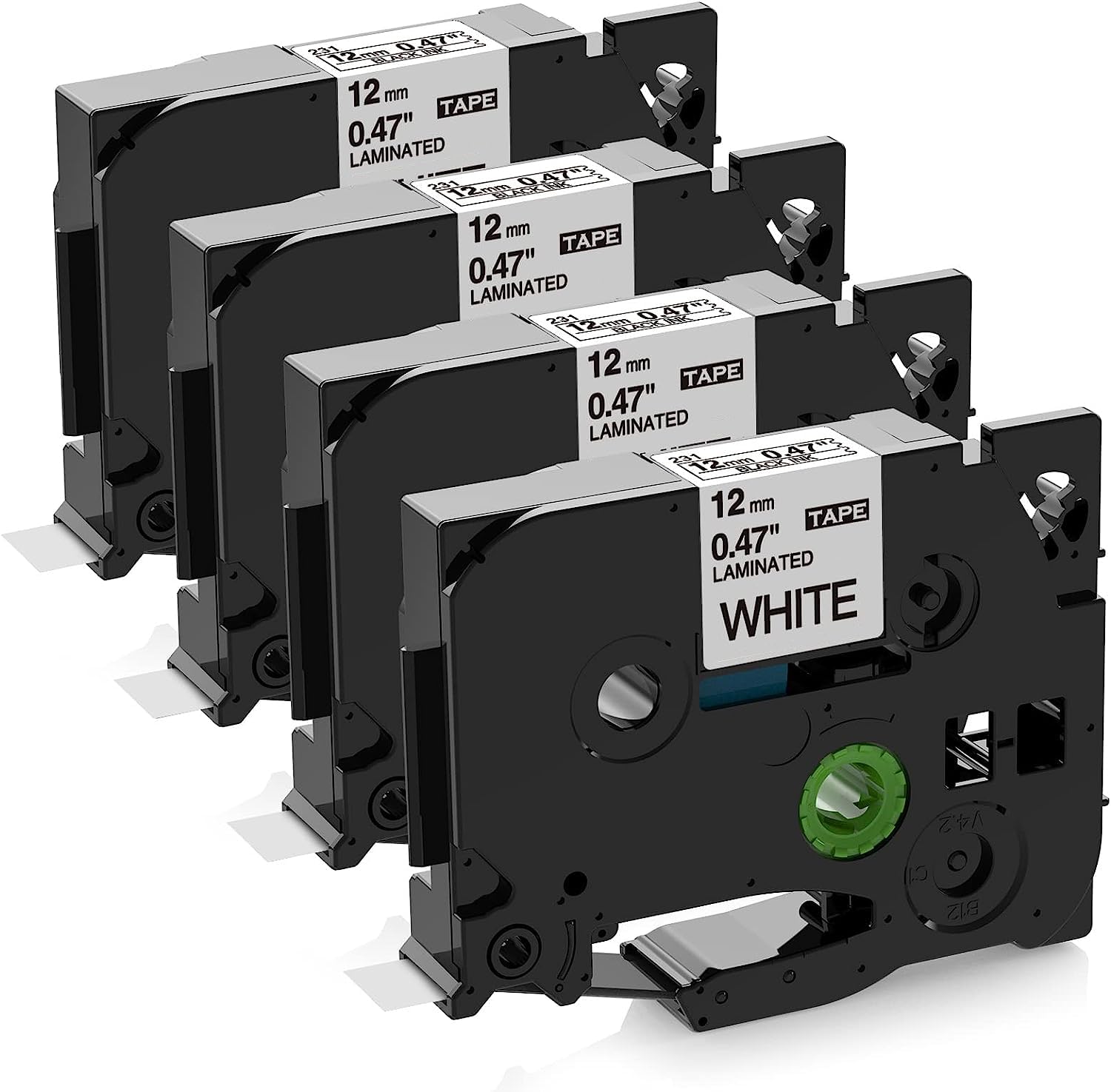 Cinta Brother P-touch TZe TZ Compatible Con Ulisem De 12 Mm Para - Foto 3